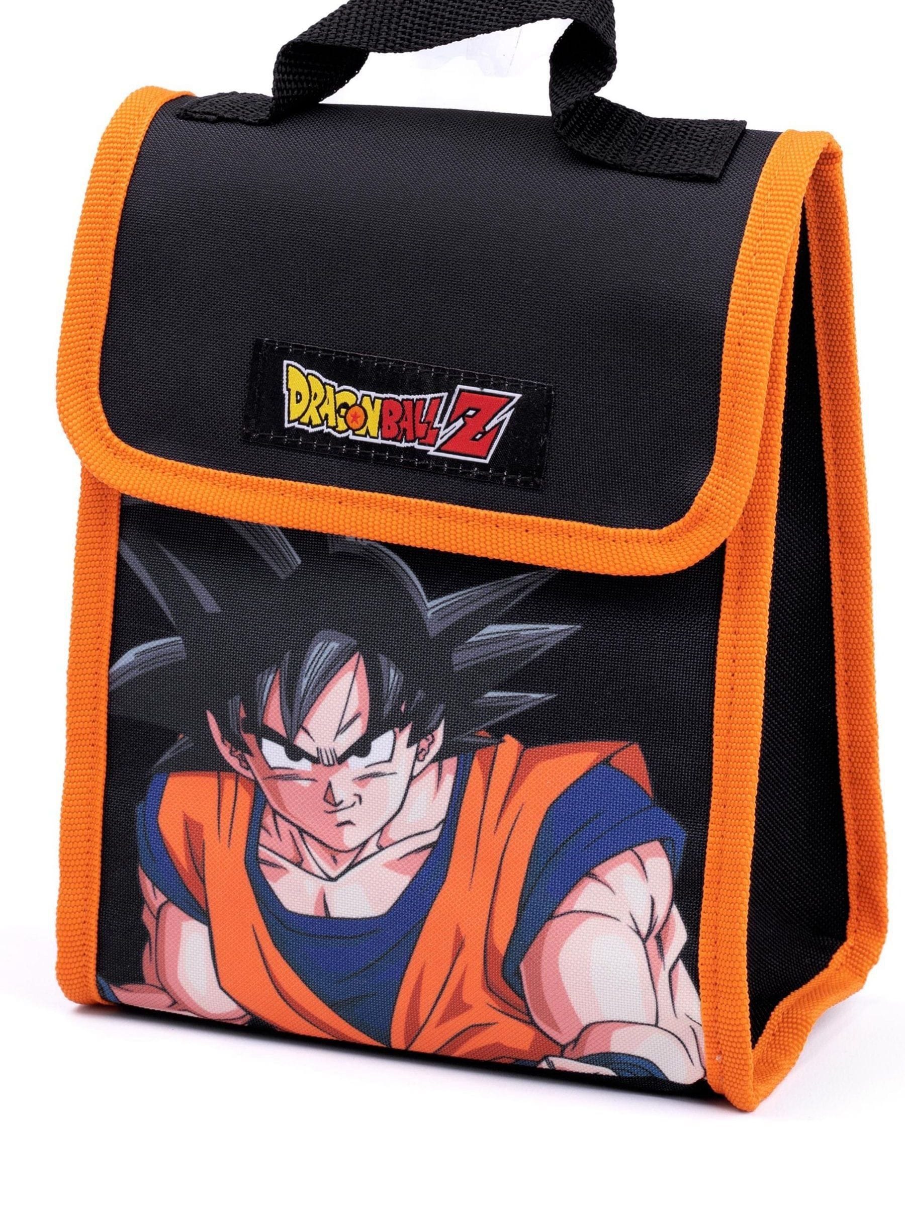 Vanilla Underground Black Dragon Ball Z backpack set 4 piece, imported from the UK