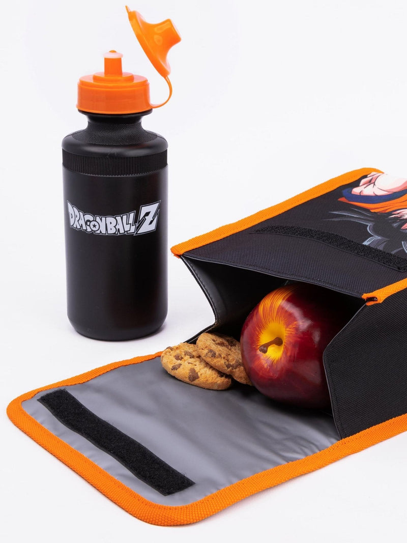 Vanilla Underground Black Dragon Ball Z backpack set 4 piece, imported from the UK