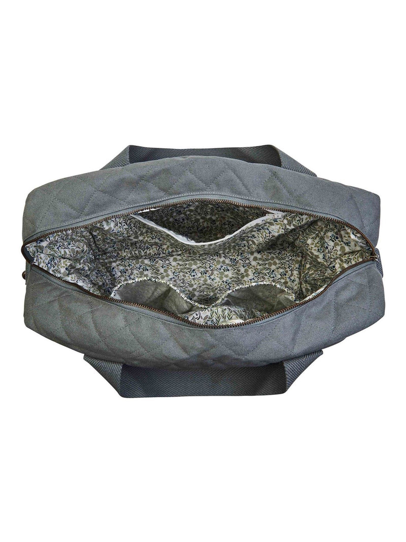 Avery Row Flint Grey changing bag (British brand)