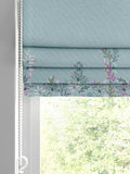 Sara Miller Dusky Blue Botanic Paradise Roman blind 1300x1400mm - British product