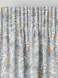Sara Miller soft grey songbird curtains (British brand)