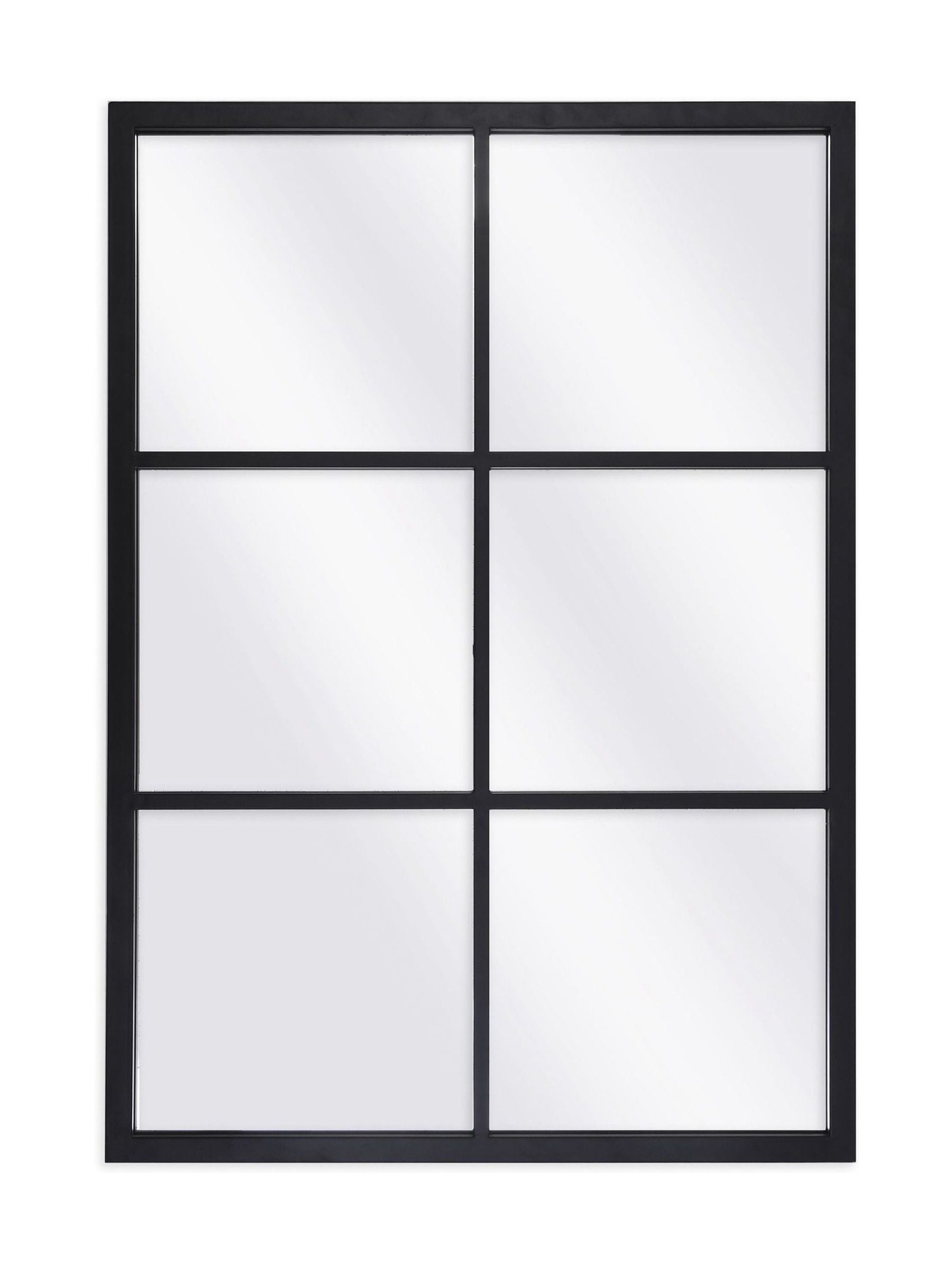 Garden Trading black Fulbrook mirror 100x70cm, UK version