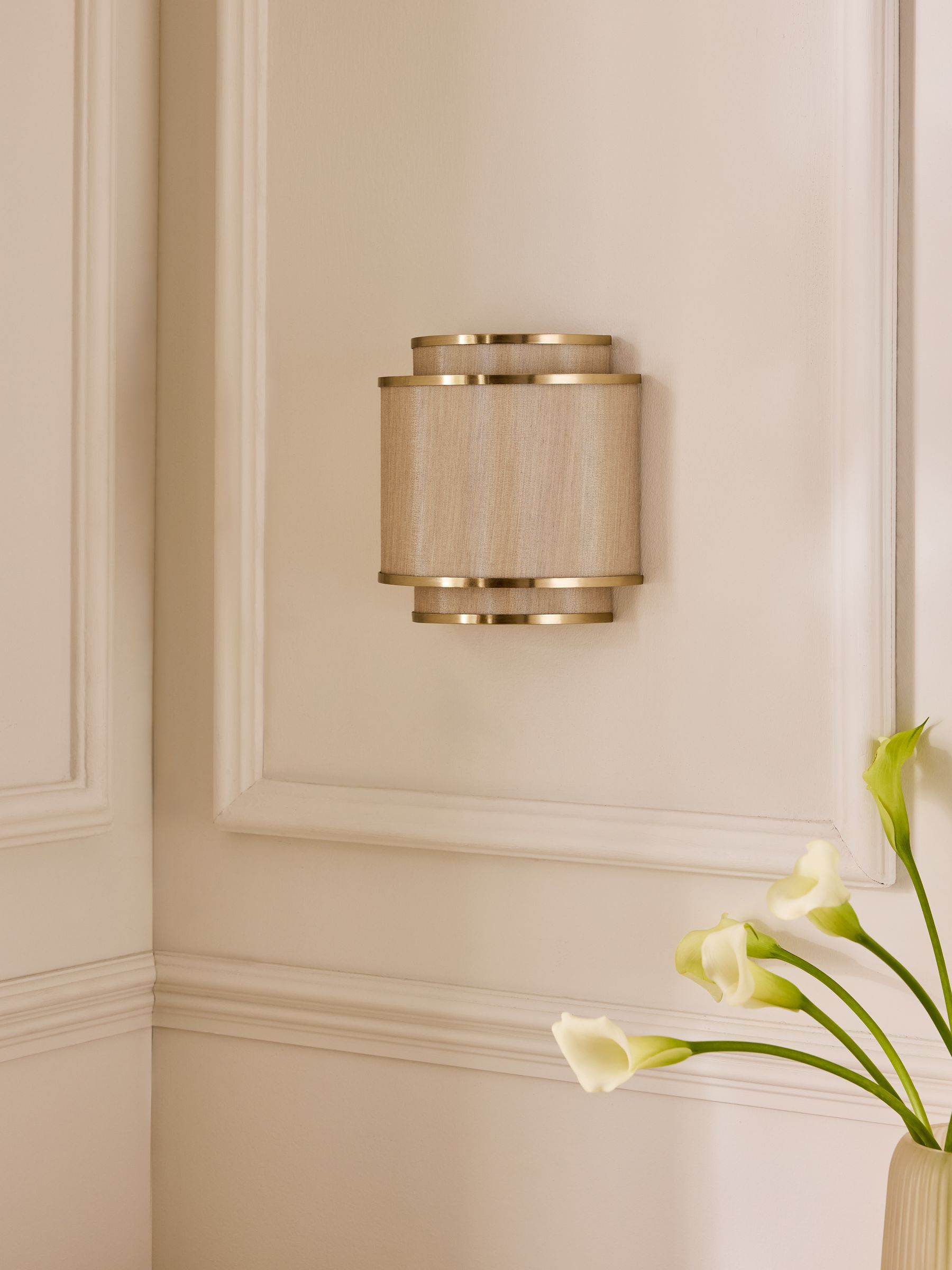 Lipsy Brass Framed Wall Light interior lighting (British brand)