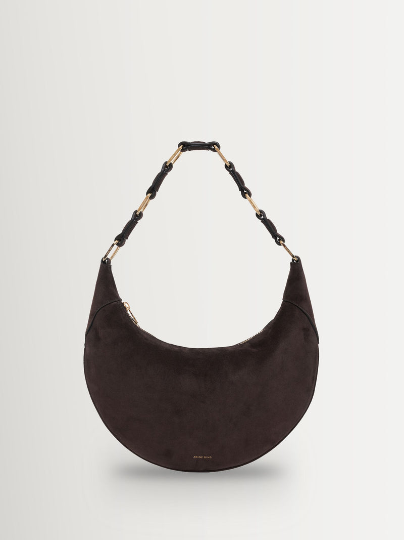 ANINE BING brown suede Kate hobo bag (British brand)