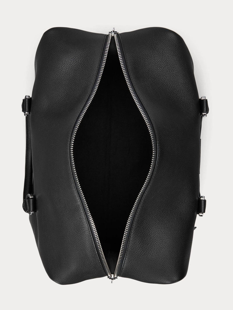 Polo Ralph Lauren black large leather duffle bag imported from the UK
