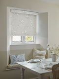 Shabby Chic blackout roller blind bird chinoiserie made to measure, UK version