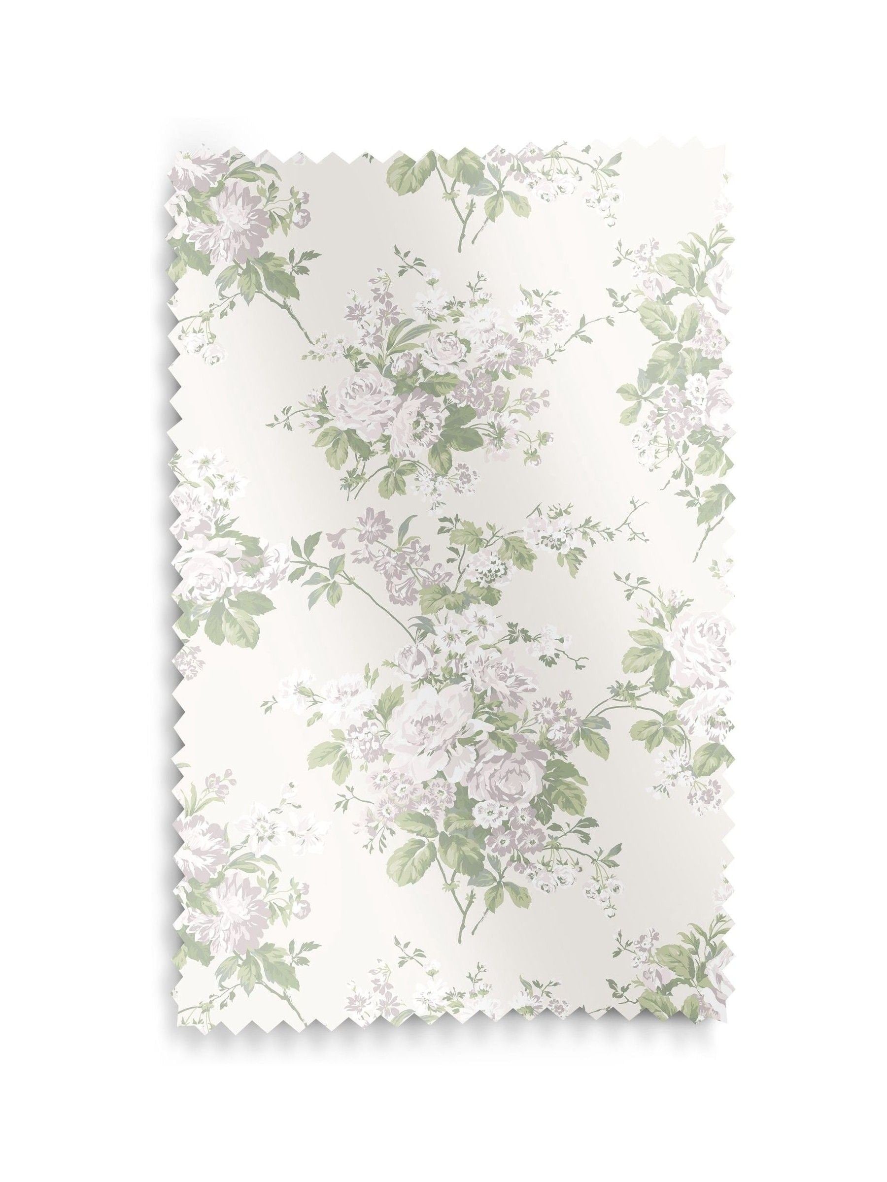 Shabby Chic roman blind natural rose chintz made to measure, UK version