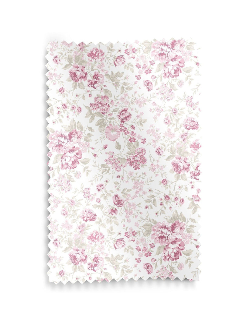 Shabby Chic pink romantic rose Roman blind, imported from the UK