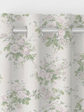 Shabby Chic Natural Rose Chintz curtains made to measure, imported from the UK