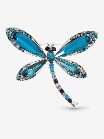 Next Jon Richard Sølvfarget Dragonfly Brosje Gaveinnpakket Motebrosje 55 mm x 50 mm - Kjøp online hos McGrocer