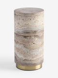 Grey Marble N. premium stacking storage jars 18cm - British product