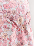 Coral floral swim legionnaire hat children 3mths-10yrs, imported from the UK