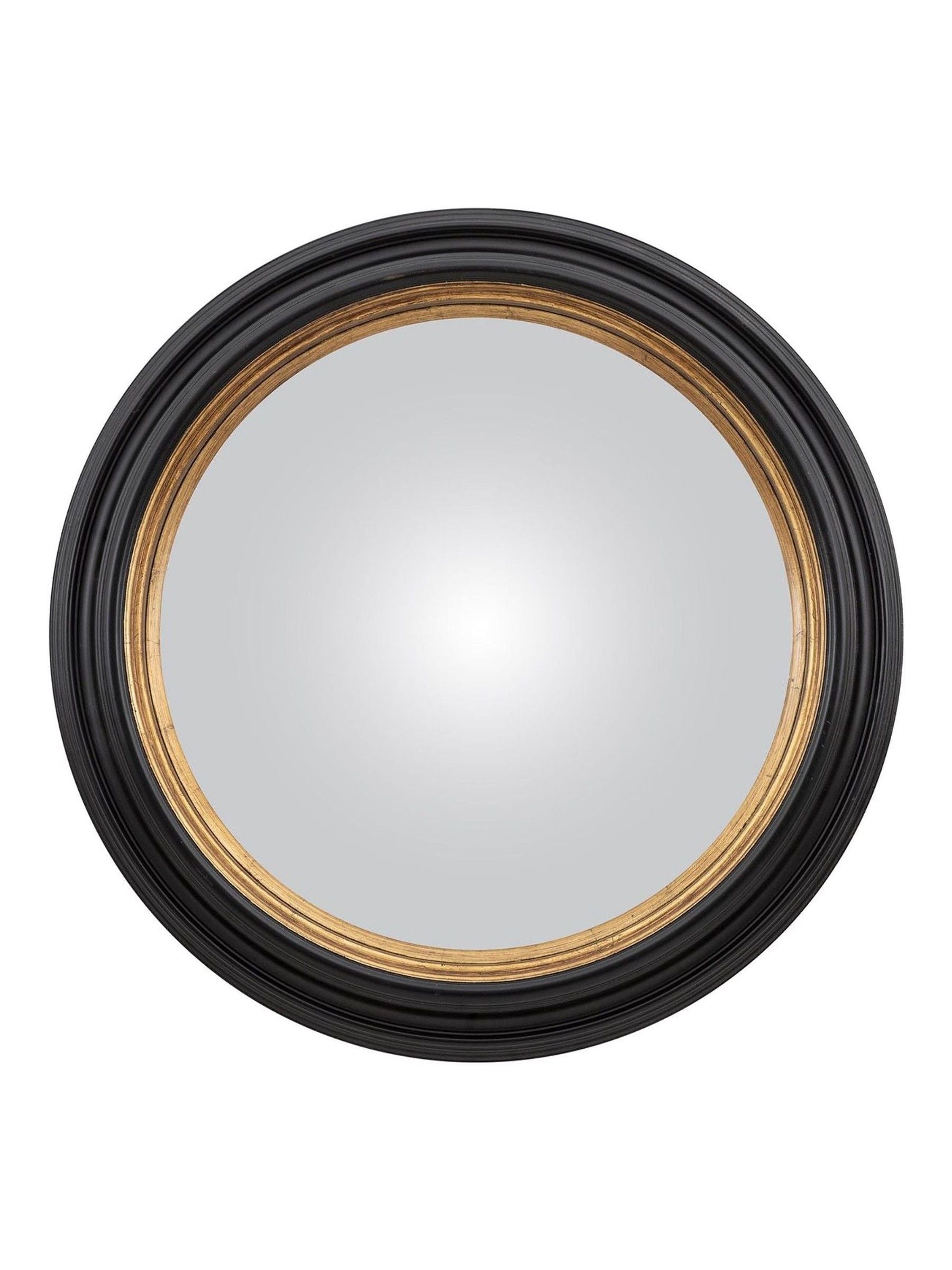 Gallery Home Black Rockfell convex mirror 63cm, UK version