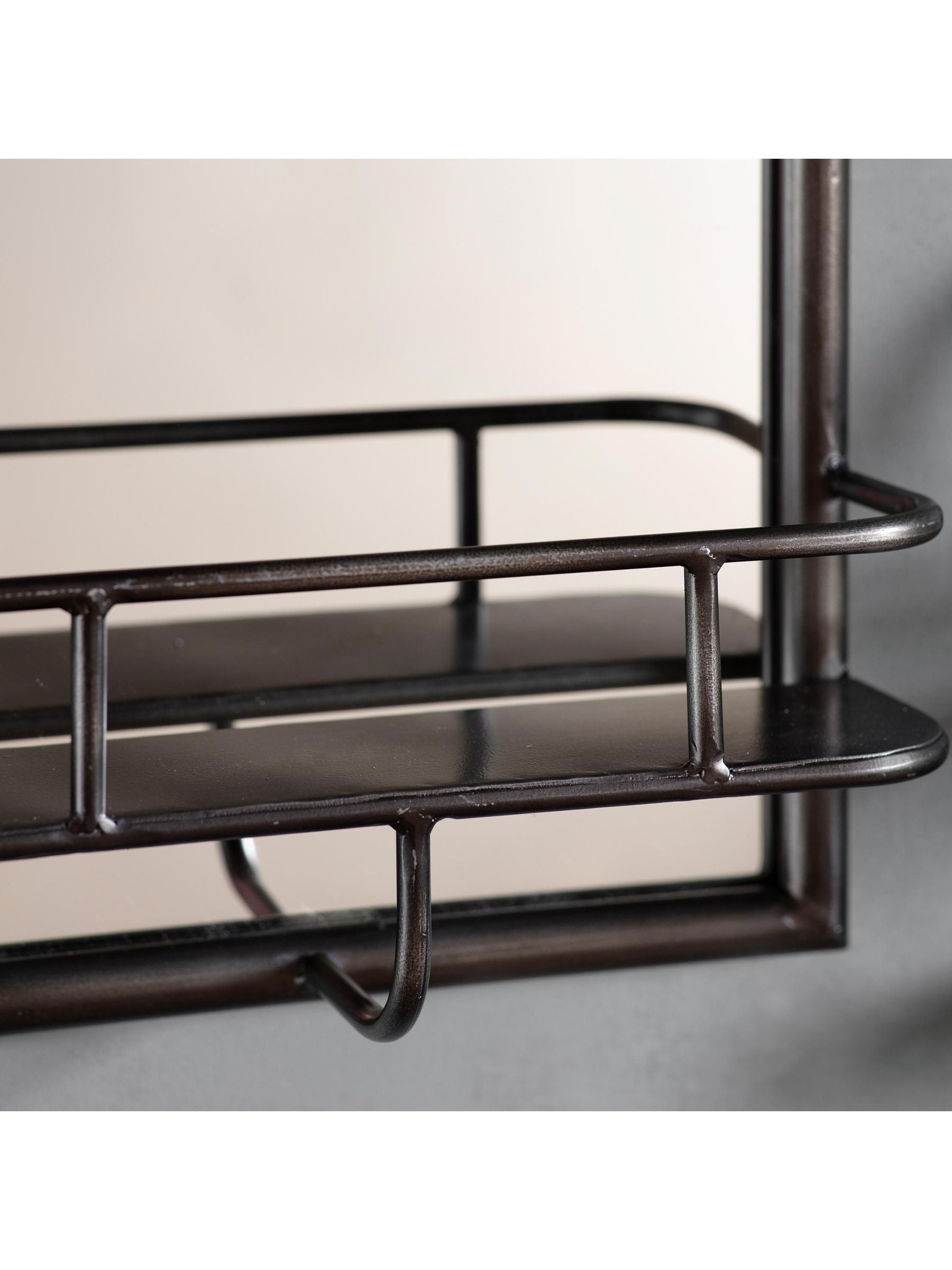 Gallery Home Millton rectangle bathroom mirror 48cm, UK version