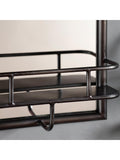 Gallery Home Millton rectangle bathroom mirror 48cm, UK version