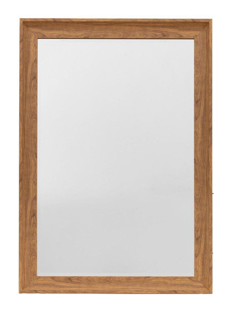 Gallery Home Light Wood Fraisner Rectangle Mirror