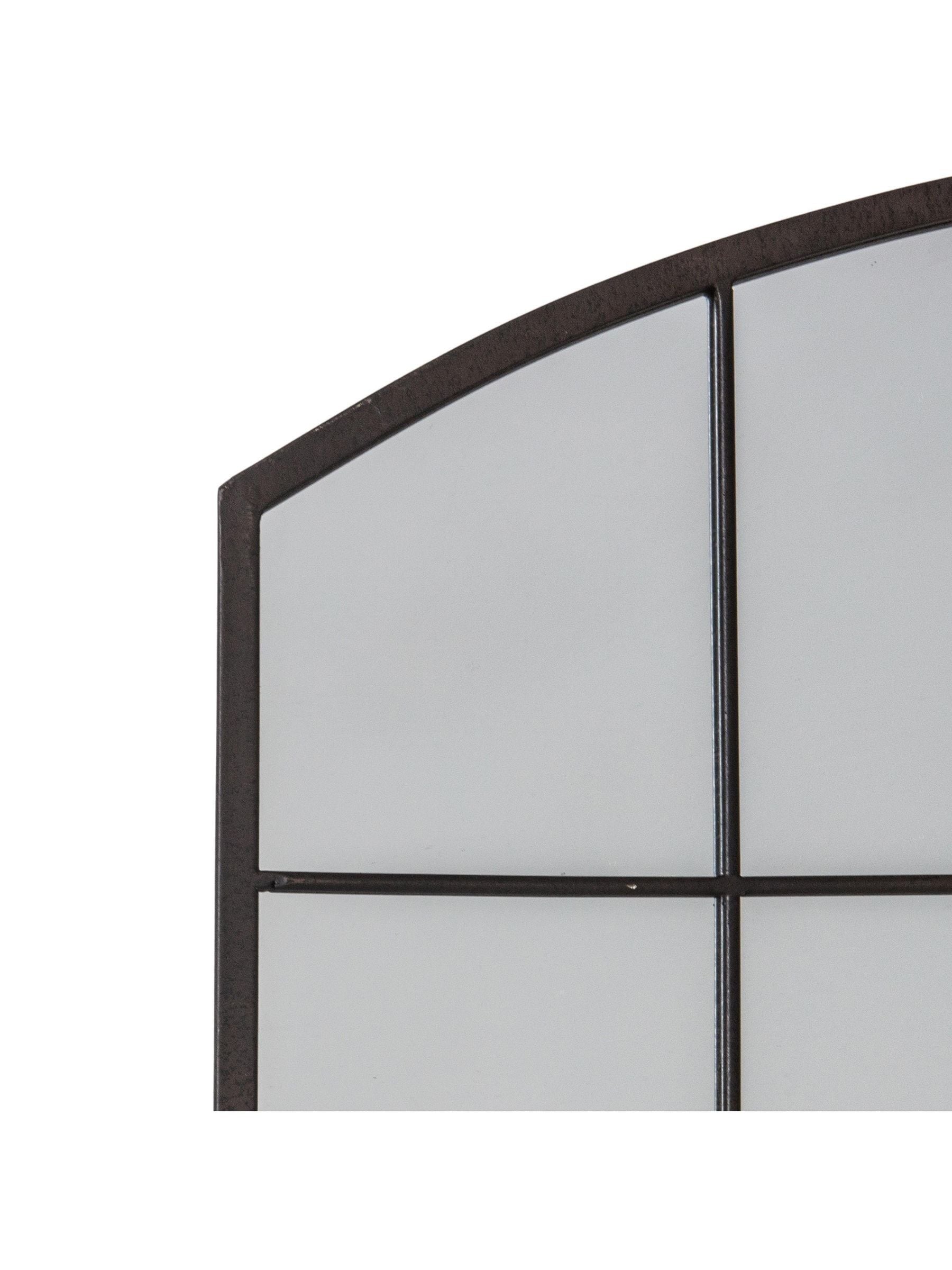 Gallery Home Black Rockland mirror 91cm x 76cm, UK version