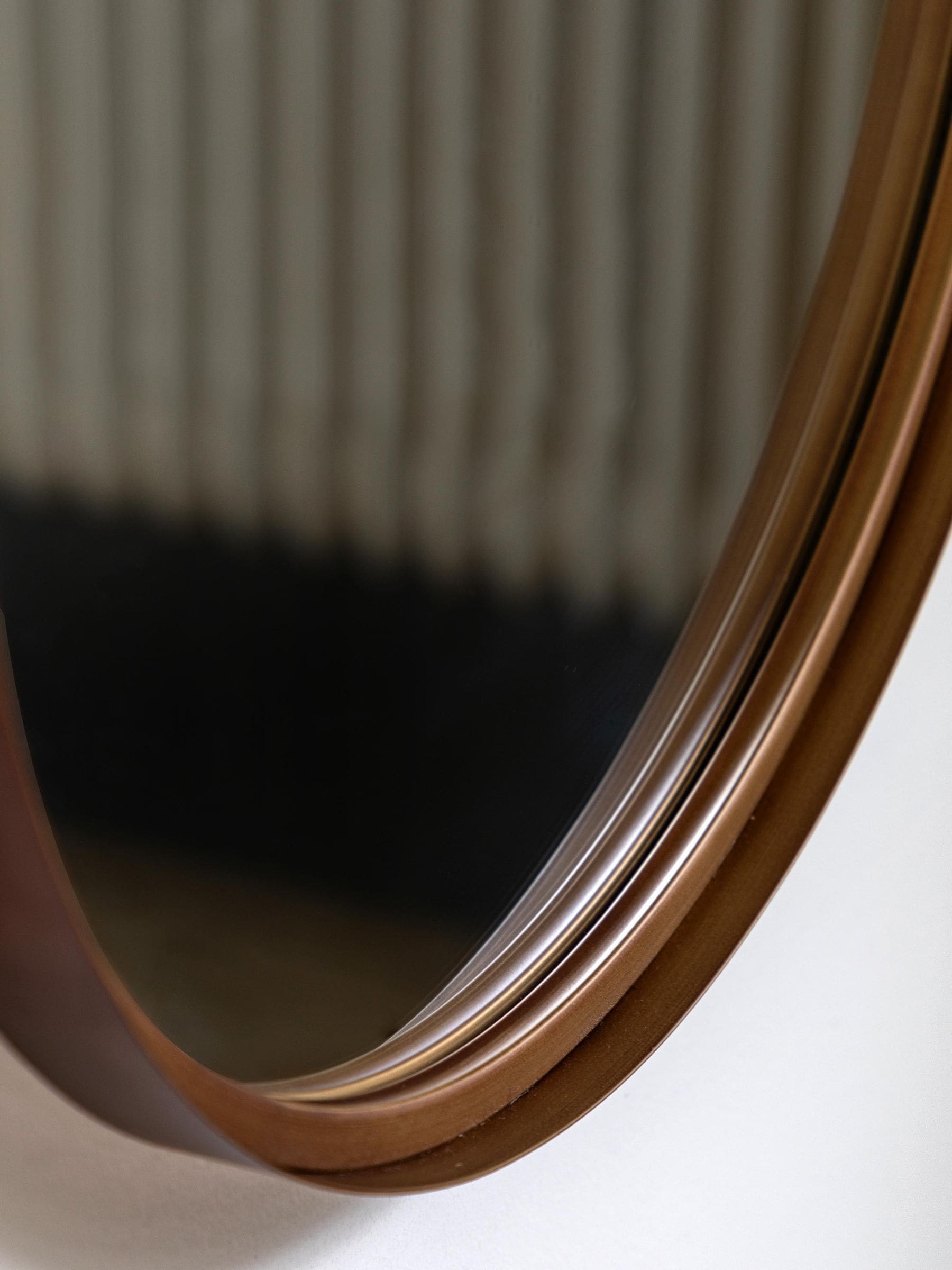 Gallery Home Bronze Greyburn Elipse mirror 90.5cm x 60cm, UK version