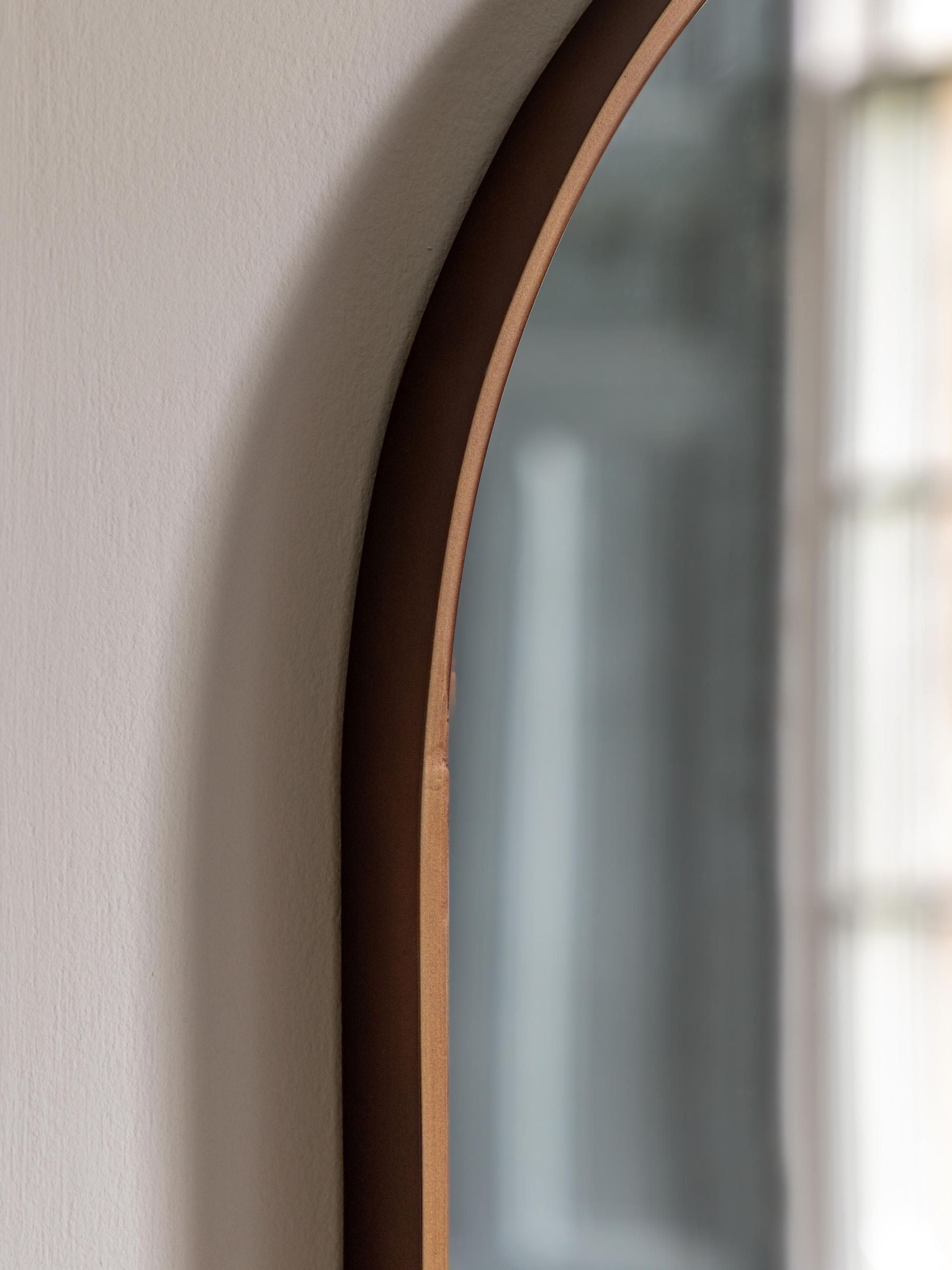 Gallery Home Bronze Greyburn Elipse mirror 90.5cm x 60cm, UK version