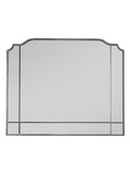 Gallery Home Grey Wardstone Overmantel Mirror, imported from the UK