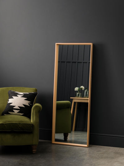 Miroir mural long en chêne Comesta Gallery Home en bois clair Next - Achetez en ligne sur McGrocer