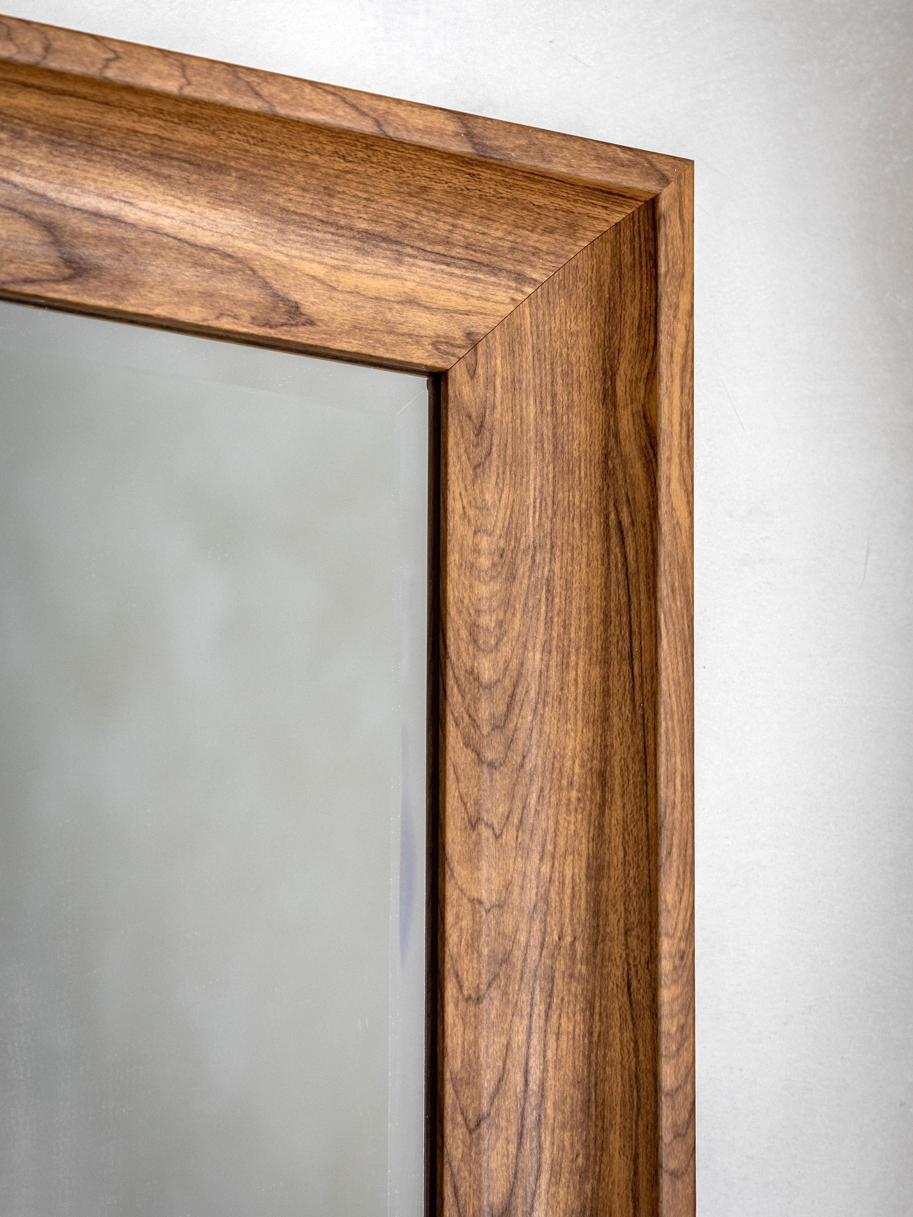 Gallery Home Light Wood Fraisner Leaner Mirror