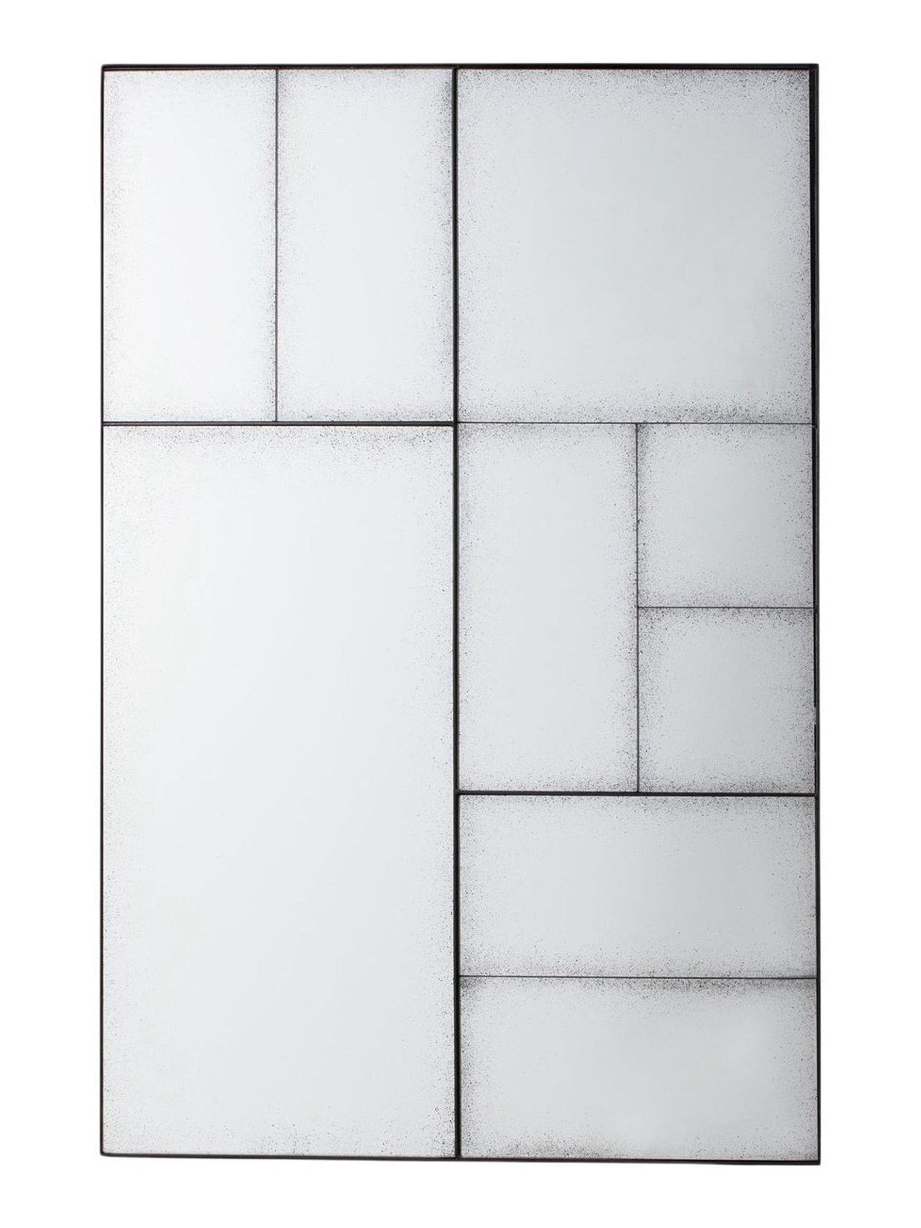 Gallery Home Black Broadwood Antique Mirror 122cm x 81cm, UK version
