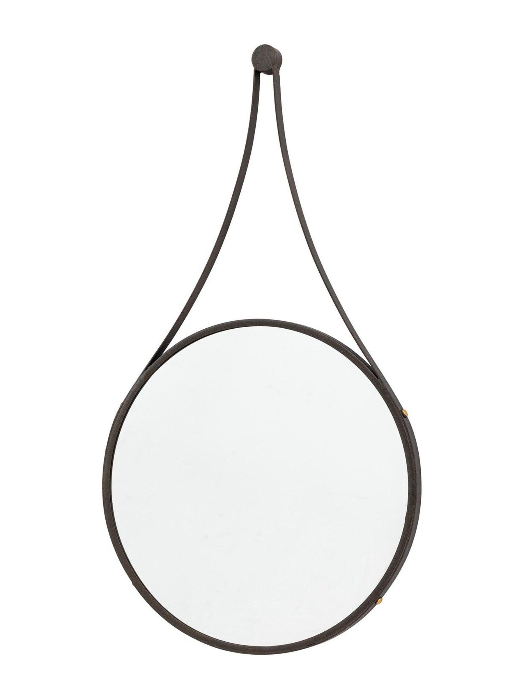 Bronze Broadway Round Mirror 91.5cm x 51cm, UK version