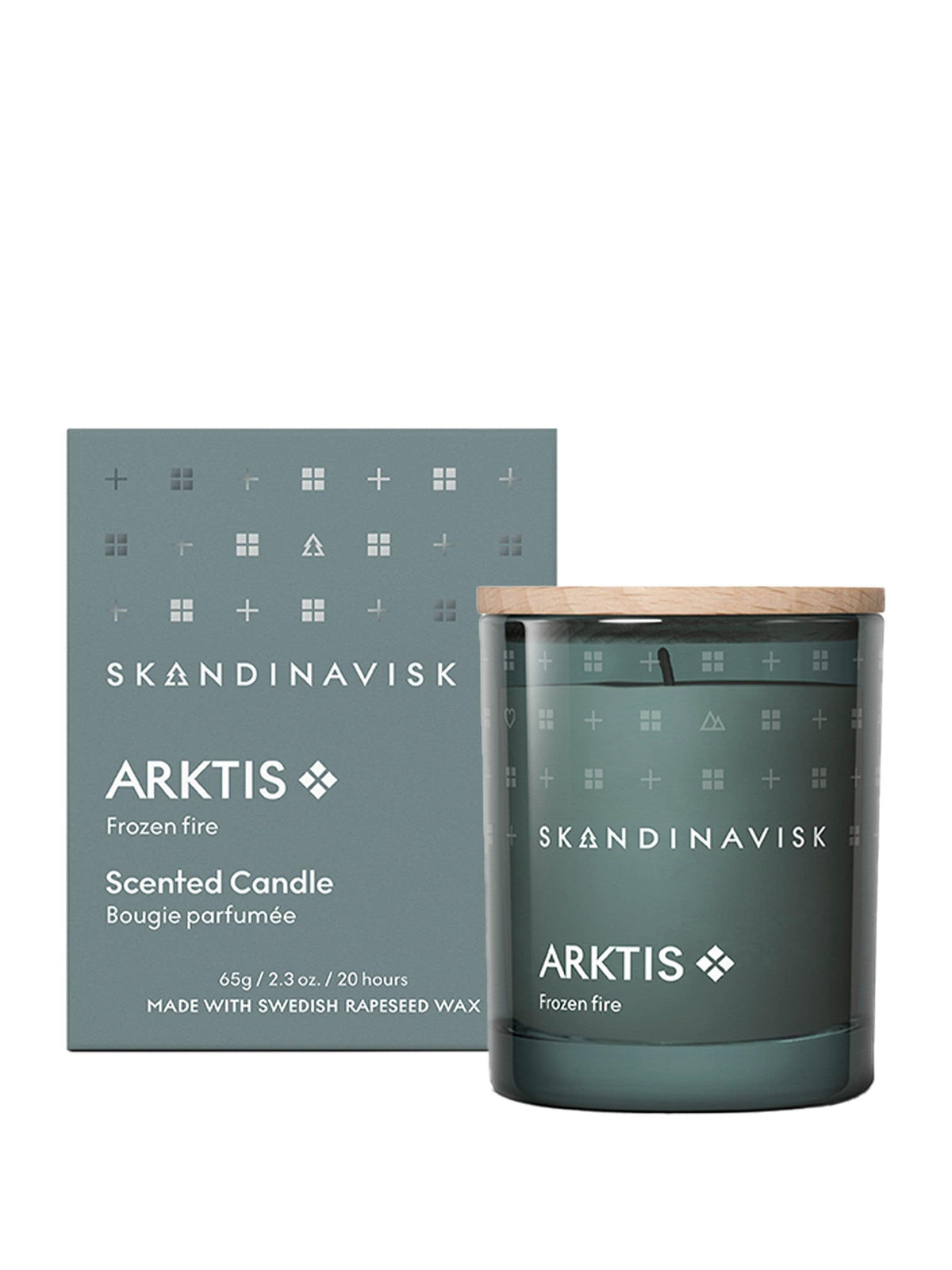 Skandinavisk ARKTIS scented candle 65g - British product