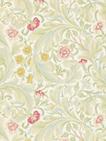 Morris & Co Leicester Marble Rose wallpaper sample A4, UK version