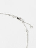 Oliver Bonas sterling silver sun charm pendant necklace, UK version