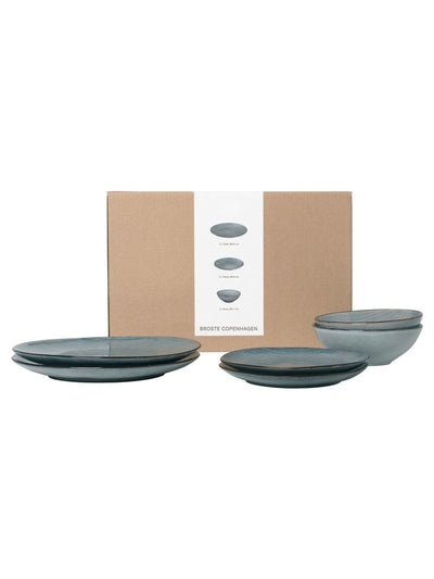 Neste Broste Copenhagen Soft Blue Nordic Sea servisesett for to - Kjøp online hos McGrocer