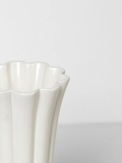 Next Broste Copenhagen Cream Heli Vase- Buy online at McGrocer
