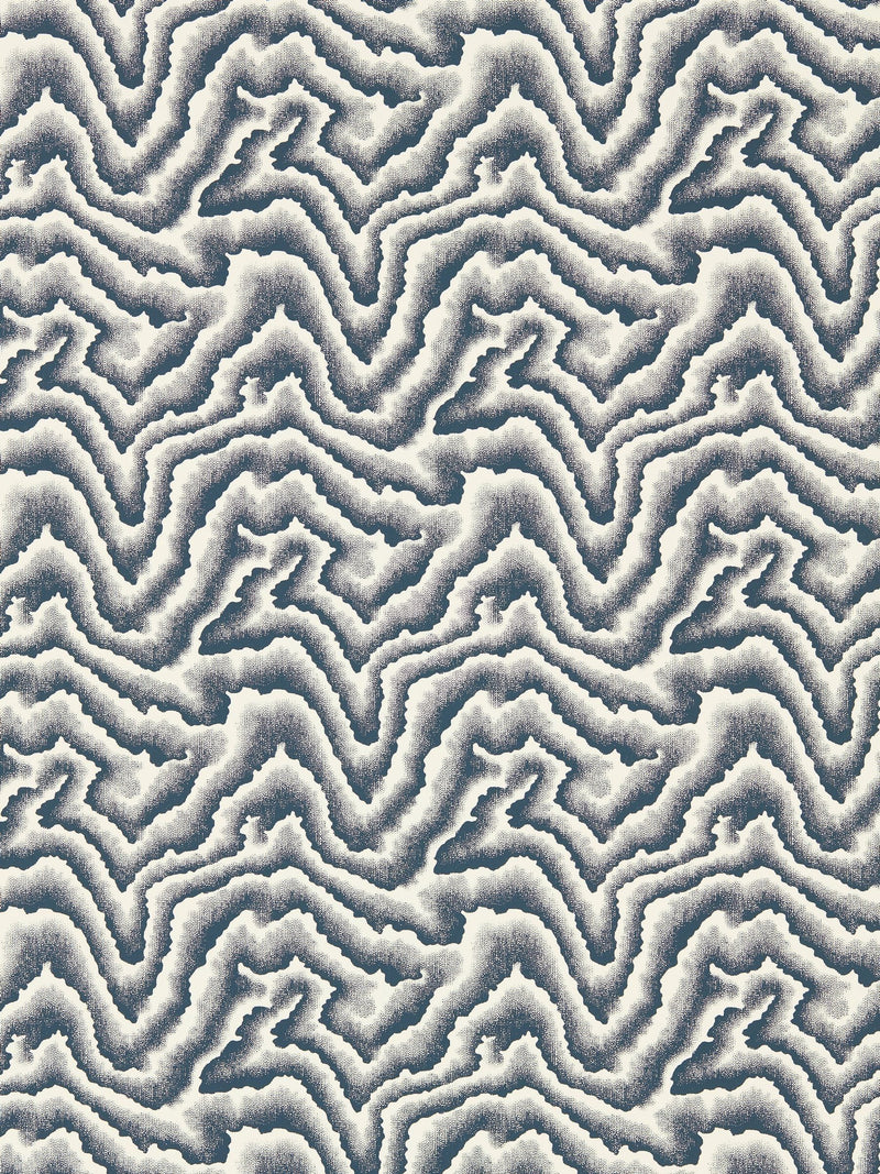 Harlequin Blue Malachite Reflect Wallpaper Sample A4