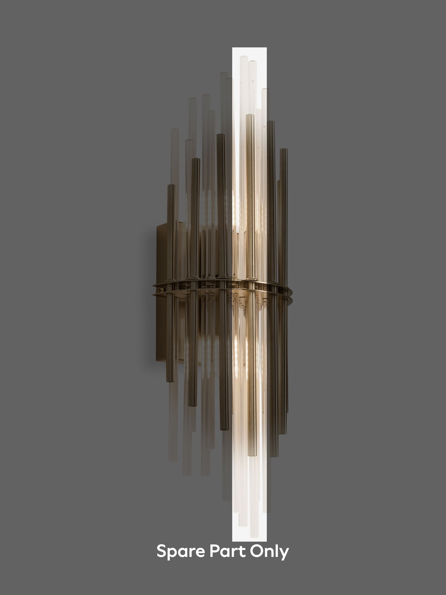 Arundel wall light spare glass rods pack of 6, UK version
