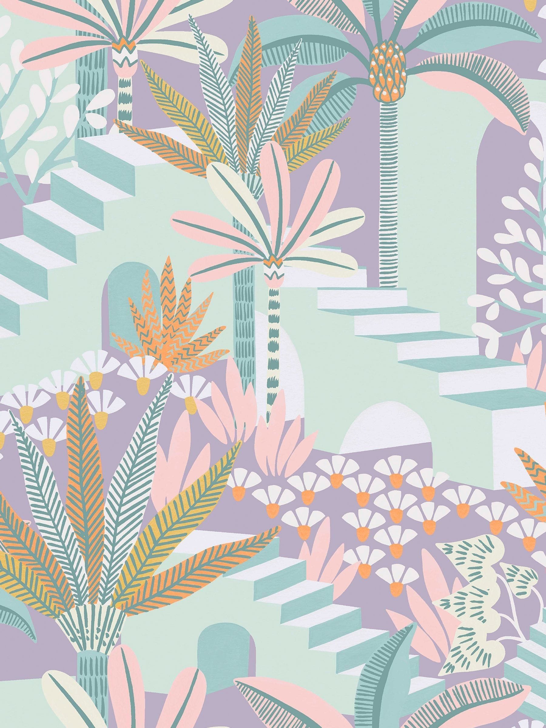 Graham & Brown Candy Envy Vacay wallpaper sample A4, UK version