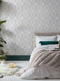 Graham & Brown In the Loop Hazy wallpaper sample A4 - British product