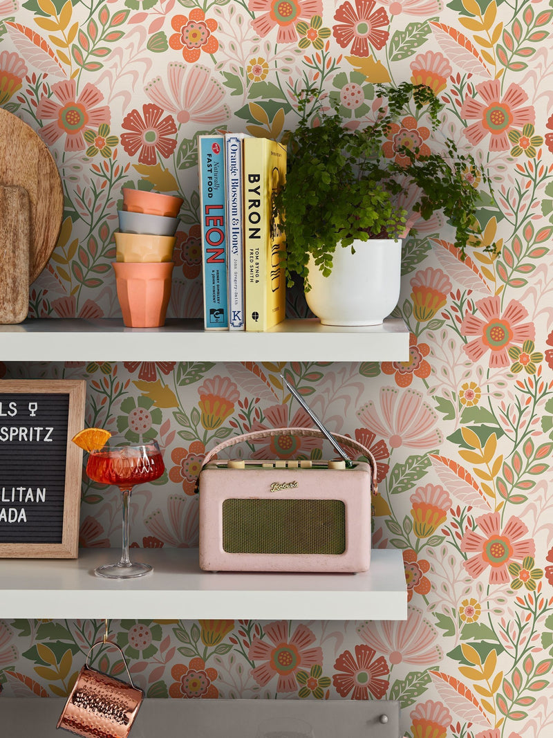 Graham & Brown Oopsy Daisy wallpaper sample A4 - British product