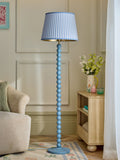 Millie blue stripe bobbin floor lamp 152.5cm, UK version