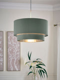 Next Champagne Gold Rico Easy Fit Drum Ceiling Light Shade