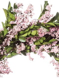 Premier Decorations Ltd 35cm Dried Pink Buxus Leaf Wreath