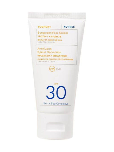 Next Korres Yoghurt Sunscreen SPF30 Face Cream 50ml- Buy online at McGrocer