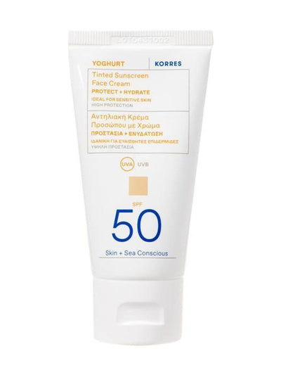 Next Korres Yoghurt Tinted Sunscreen SPF50 Tinted Moisturiser 50ml- Buy online at McGrocer