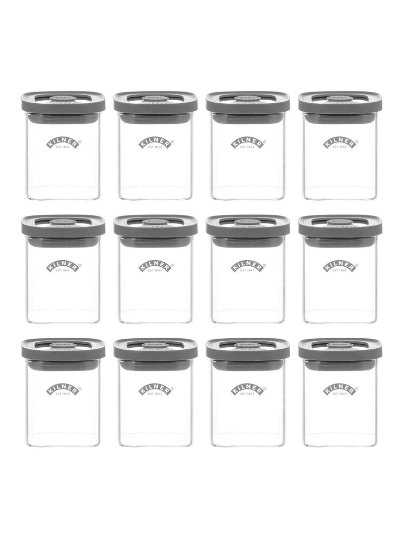 Kilner spice jars set 12 pack 160ml, UK version