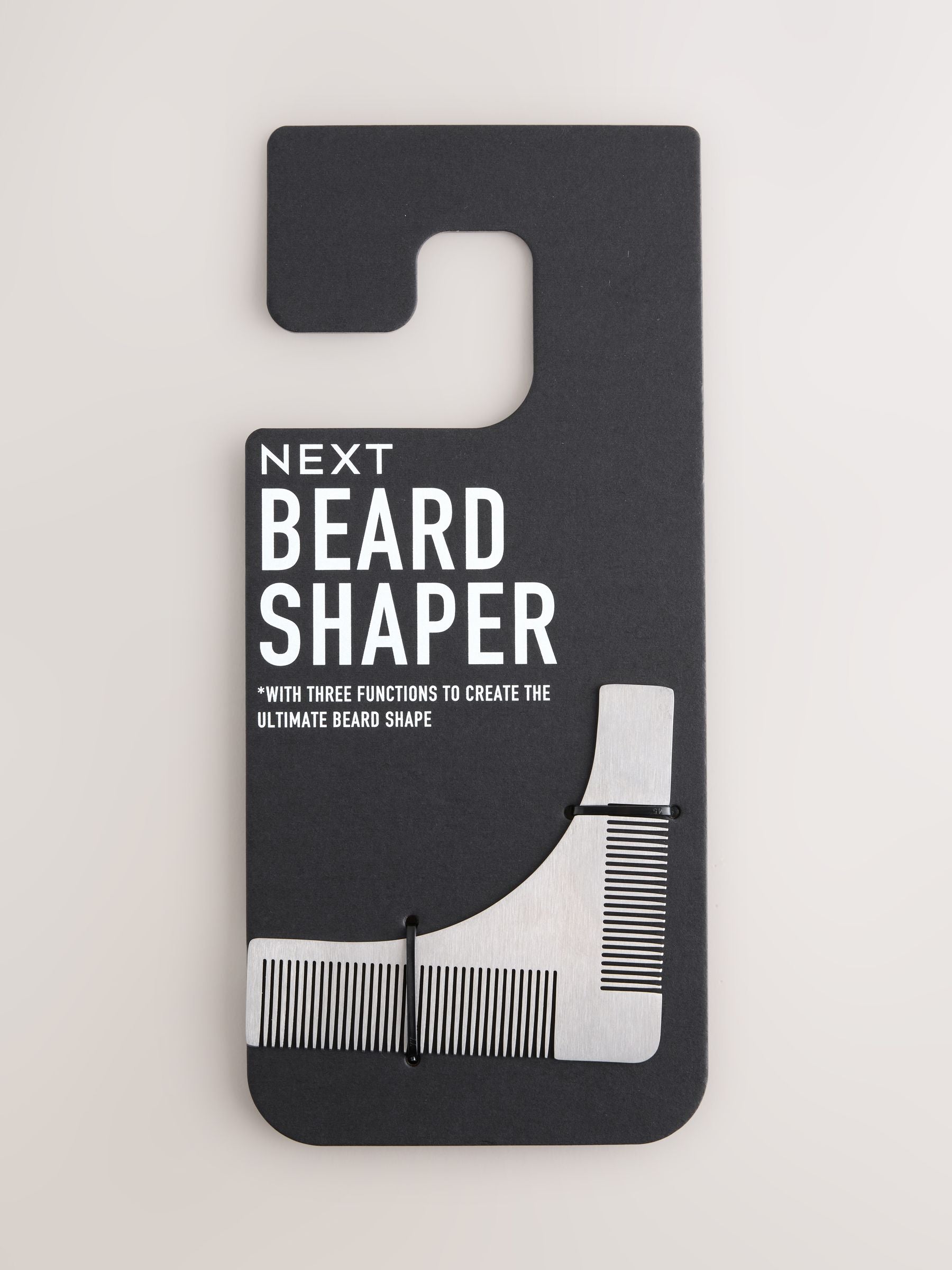 Beard shaper tool 3-in-1 stainless steel - British product