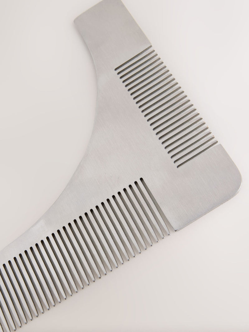Beard shaper tool 3-in-1 stainless steel - British product