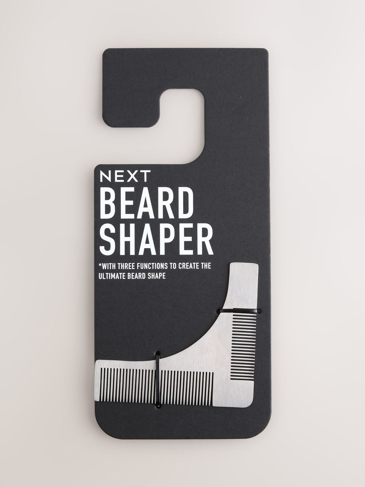Beard shaper tool 3-in-1 stainless steel - British product