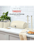 Swan cream kitchen canisters set of 3, UK version