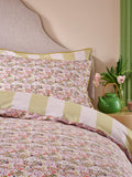 Cath Kidston Pink Tiny Town duvet cover and pillowcase set - British product