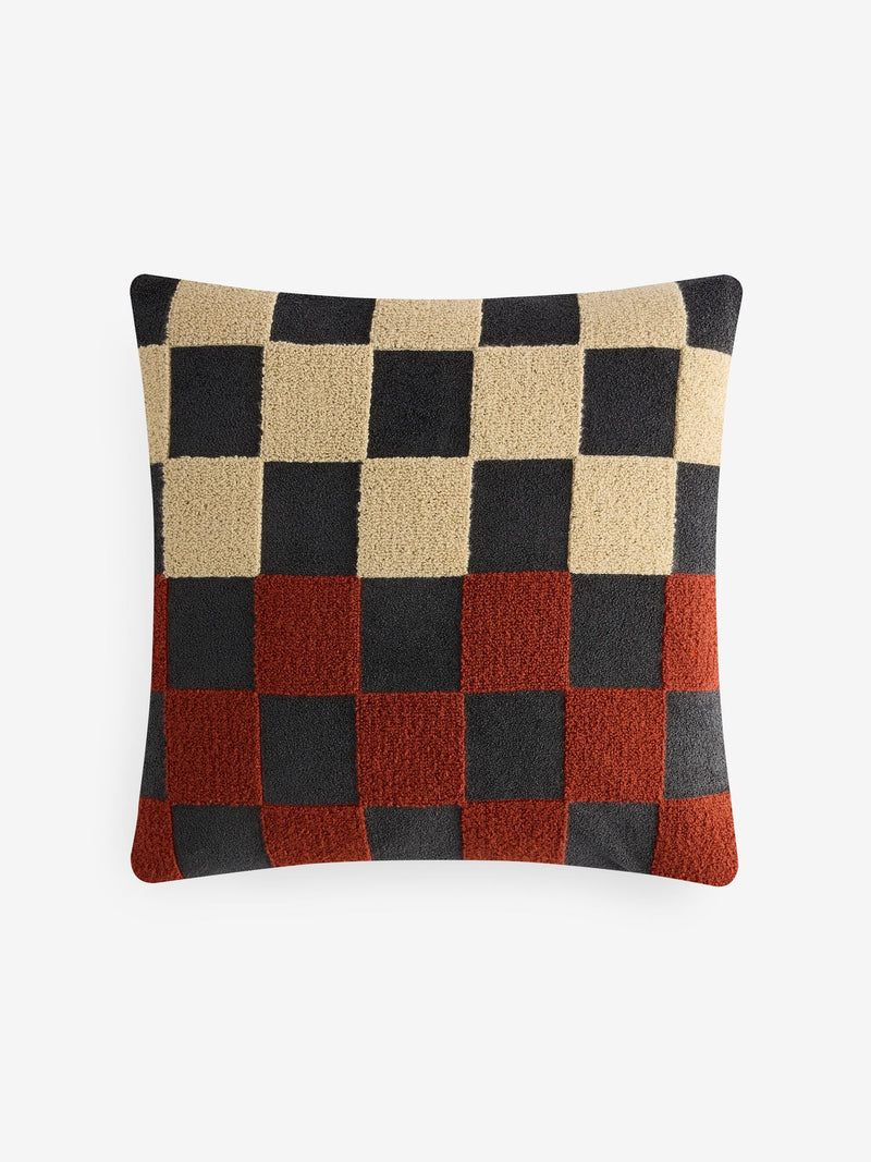 MADE.COM Tilo Checkerboard Cushion 50x50cm (British brand)